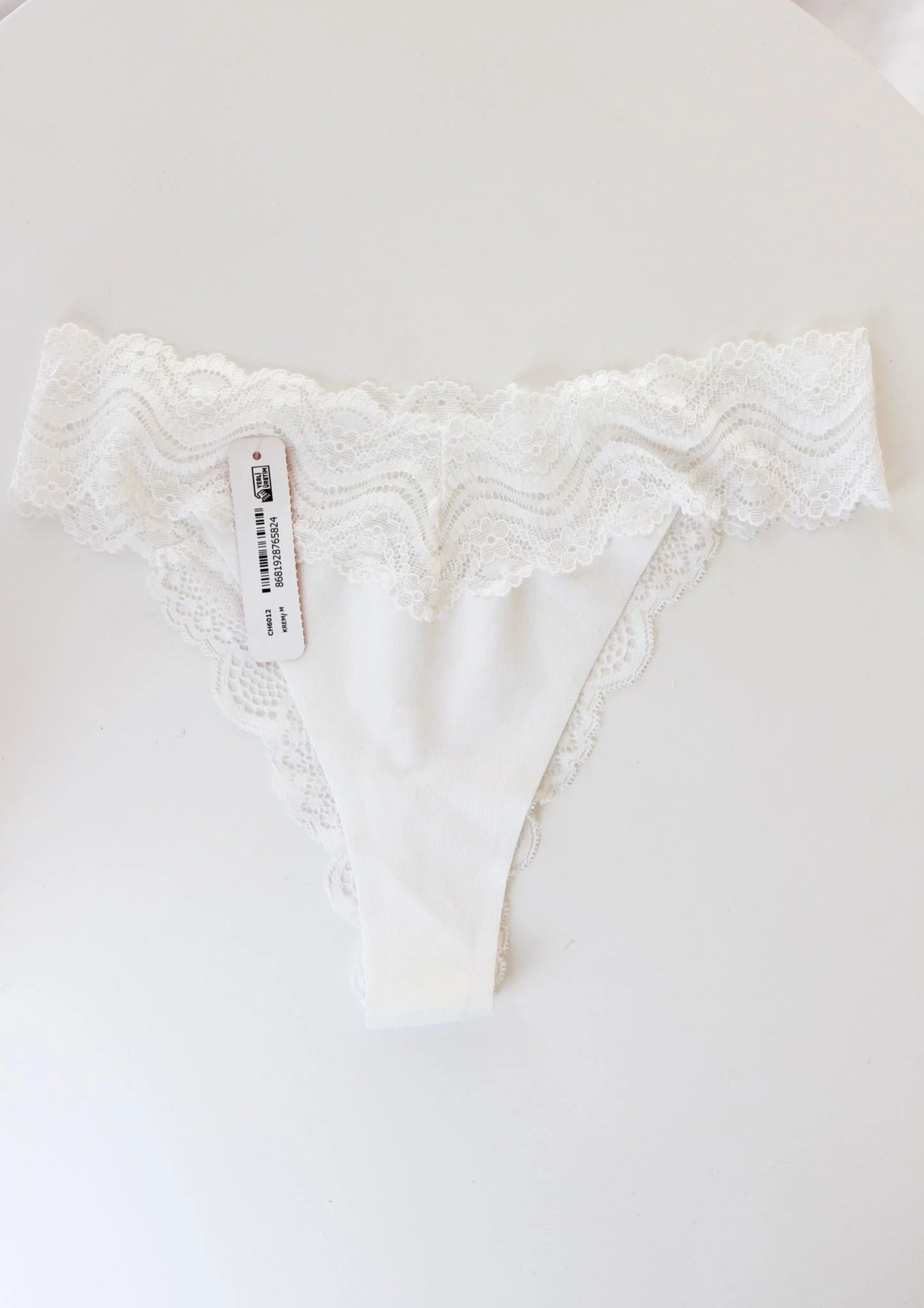Slip Dentelle Blanc FIERY 1 Slip Dentelle Blanc FIERY