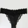 Slip Dentelle Noir FIERY