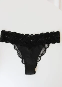 Slip Dentelle Noir FIERY