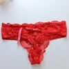 Thong En Dentelle Rouge COQUETTE