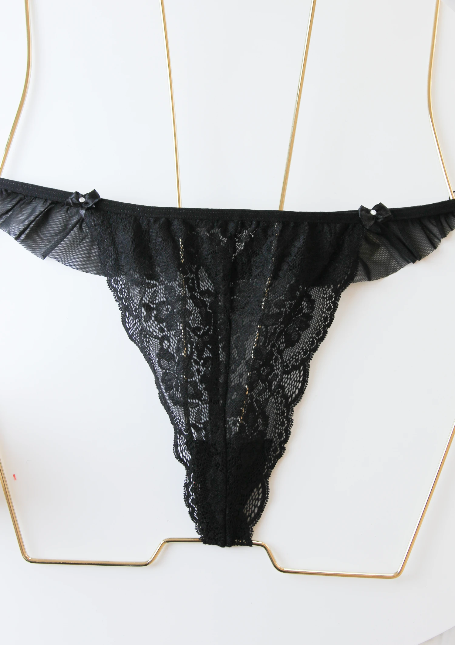 String Noir GLITTER 1 String Noir GLITTER