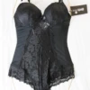Body Rembourré Noir En Dentelle CHEERFUL