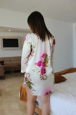 Chemise De Nuit Rose ANTONELLA 11 Chemise De Nuit Rose ANTONELLA -Doress IMG 4772 1