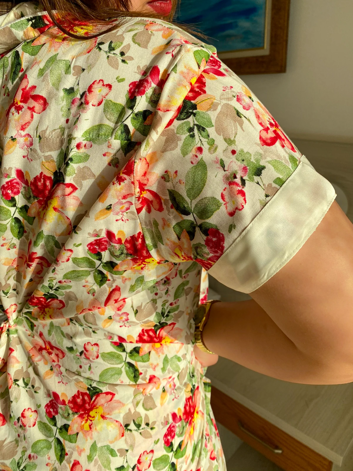 Pyjama Demi Manche Short ORCHID WHITE 3 Pyjama Demi Manche Short ORCHID WHITE – Image 3