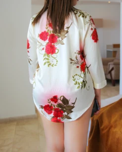 Chemise De Nuit Rouge ANTONELLA -Doress IMG 4851 1 1