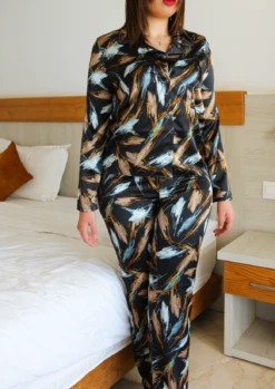 Pyjama En Soie Imprimé PERSIAN
