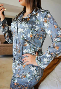 Pyjama En Soie Imprimé BREEZE -Doress IMG 5067 1 1