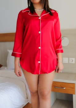 Chemise De Nuit Rouge CHILL -Doress IMG 5384 1 1