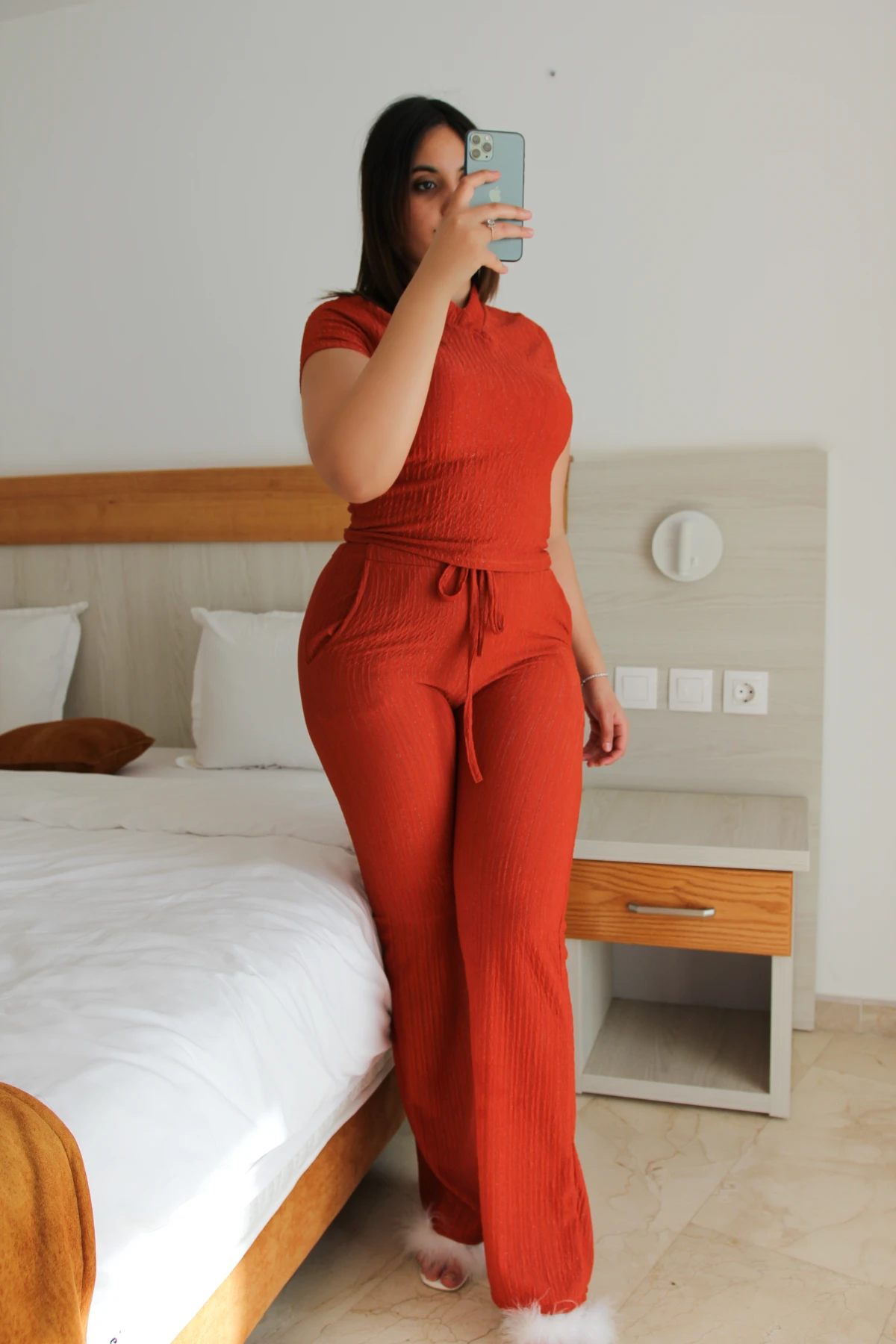 Ensemble 2 Pièces Brique LESLEY LIGHT 3 Ensemble 2 Pièces Brique LESLEY LIGHT – Image 3