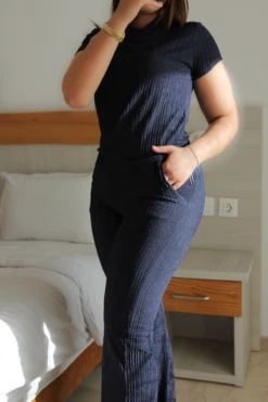 Ensemble 2 Pièces Bleu Nuit LESLEY LIGHT 10 Ensemble 2 Pièces Bleu Nuit LESLEY LIGHT -Doress IMG 5648 1