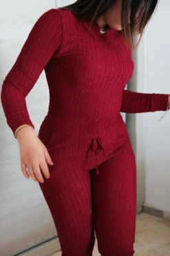 Ensemble 2 Pièces Bordeaux LESLEY -Doress IMG 5661 1 1