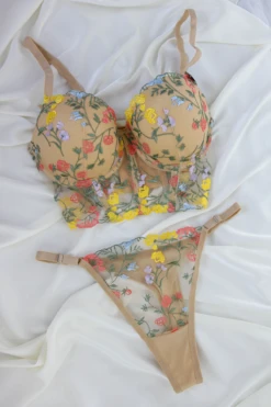 Ensemble Soutien-gorge Fleuri Moutarde LOLLY 7 Ensemble Soutien-gorge Fleuri Moutarde LOLLY -Doress IMG 5782 1