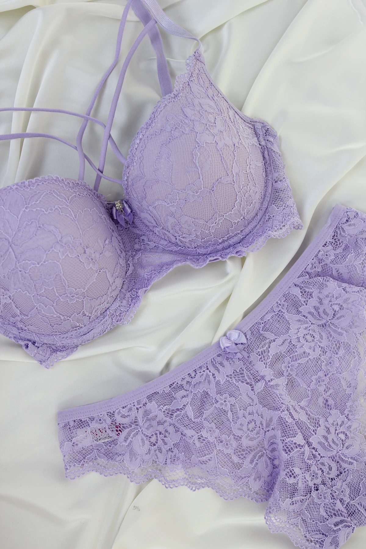 Ensemble Soutien-gorge Mauve STARDUST 2 Ensemble Soutien-gorge Mauve STARDUST – Image 2