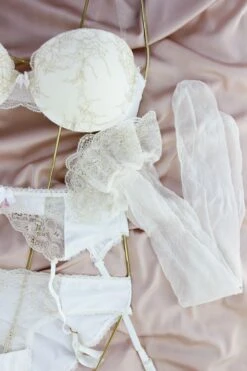 Ensemble Bridal Blanc 4 Pièces JOVIAL 5 Ensemble Bridal Blanc 4 Pièces JOVIAL -Doress IMG 5906