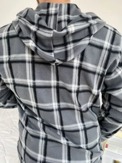 Pyjama Homme Gris à Carreaux ORLANDO 12 Pyjama Homme Gris à Carreaux ORLANDO -Doress IMG 5974 2