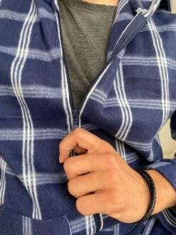 Pyjama Homme Bleu à Carreaux ORLANDO -Doress IMG 6032 1