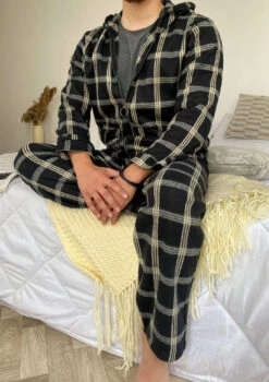 PYJAMA HOMME GOLDEN BLAK ORLANDO 15 PYJAMA HOMME GOLDEN BLAK ORLANDO -Doress IMG 6054 2