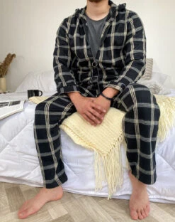 PYJAMA HOMME GOLDEN BLAK ORLANDO 16 PYJAMA HOMME GOLDEN BLAK ORLANDO -Doress IMG 6057 2