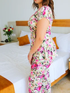 Ensemble Fleuri Cache-coeur Rose AMBER 10 Ensemble Fleuri Cache-coeur Rose AMBER -Doress IMG 6274 1