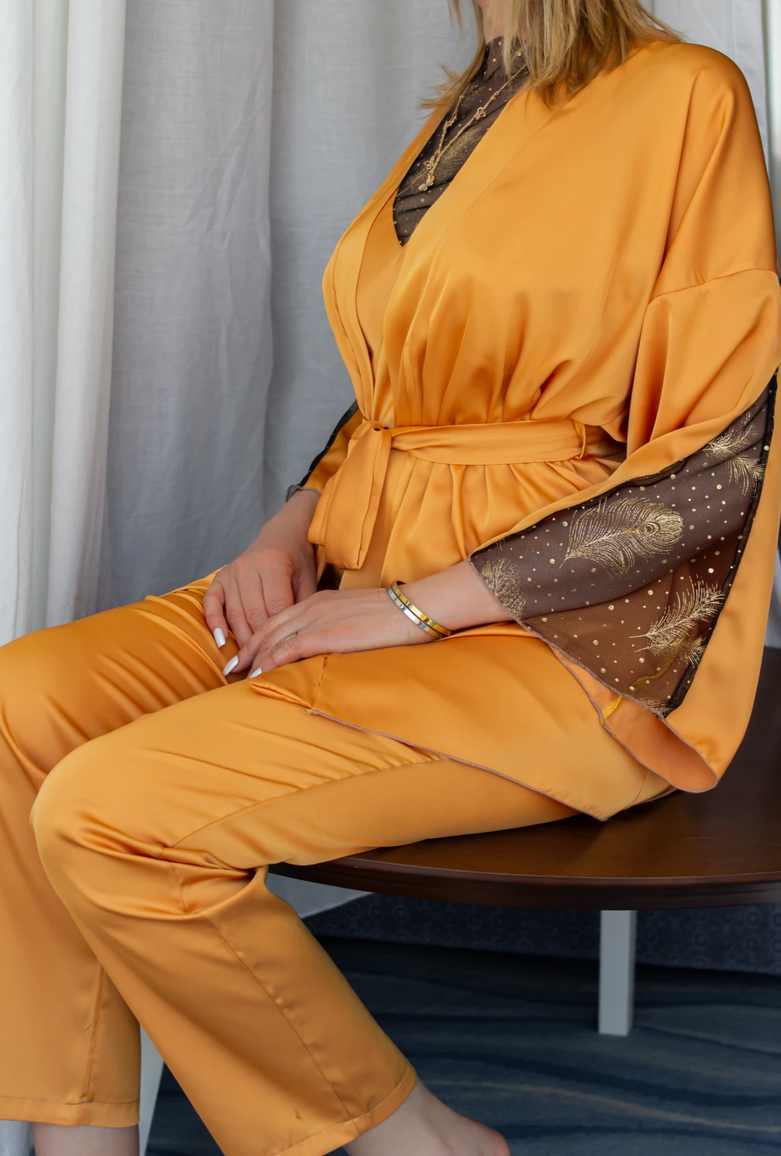 Ensemble 5 Pièces Soyeux REVENGE GOLD 2 Ensemble 5 Pièces Soyeux REVENGE GOLD – Image 2