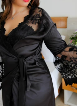 Ensemble 2 Pièces Noir Bridal LOVE KNOT 13 Ensemble 2 Pièces Noir Bridal LOVE KNOT -Doress IMG 6359 1