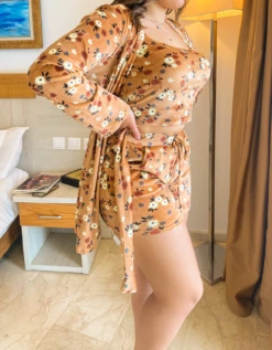 Ensemble 3 Pièces Brown BAMBY 7 Ensemble 3 Pièces Brown BAMBY -Doress IMG 6975 1 1