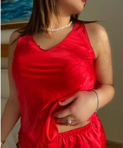 Ensemble Bustier Short Rouge CORINA -Doress IMG 8347 1 1