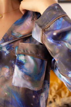 Pyjama BORÉAL Bleu En Soie -Doress IMG 8619 1 56c46f5b 00ac 4365 a1d9 811ba012206b 1